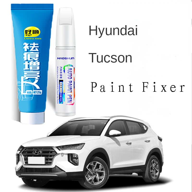 

Ручка для рисования царапин Подходит для Hyundai Tucson Ручка для ремонта краски Polar White Dark Cloud Grey Black Red Ручка для ремонта краски Tucson Pen