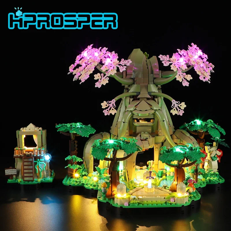 

HPROSPER LED Light (No Model) For LEGO 77092 The Legend of Zelda Great Deku Tree 2-in-1 Building Blocks With Battery box