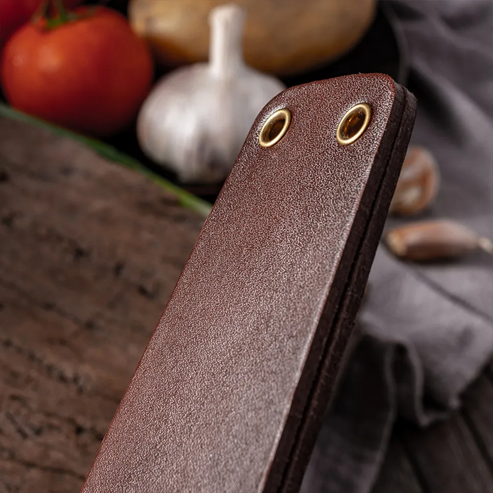 Artificial Knives Cover for Cutters Lightweight Compact Design Easy Slide in Out Abrasion Resistant Storage Holder Home