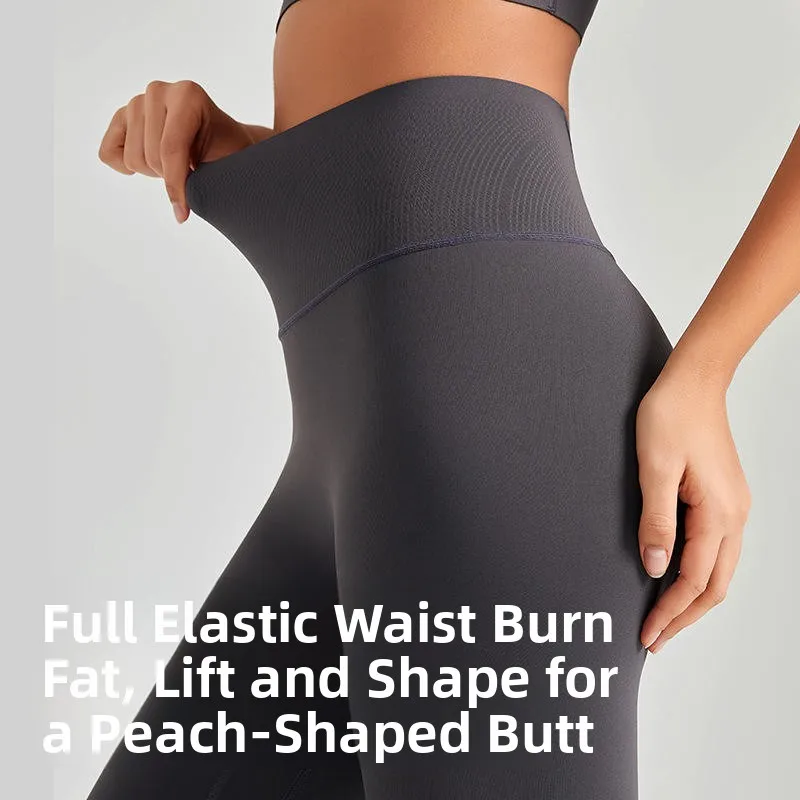 ハイウエストヨガパンツ レディース フィットネストレーニング ボトムス ノーライン アークスキンデザイン 新作2025 スリム美尻効果 薄手生地