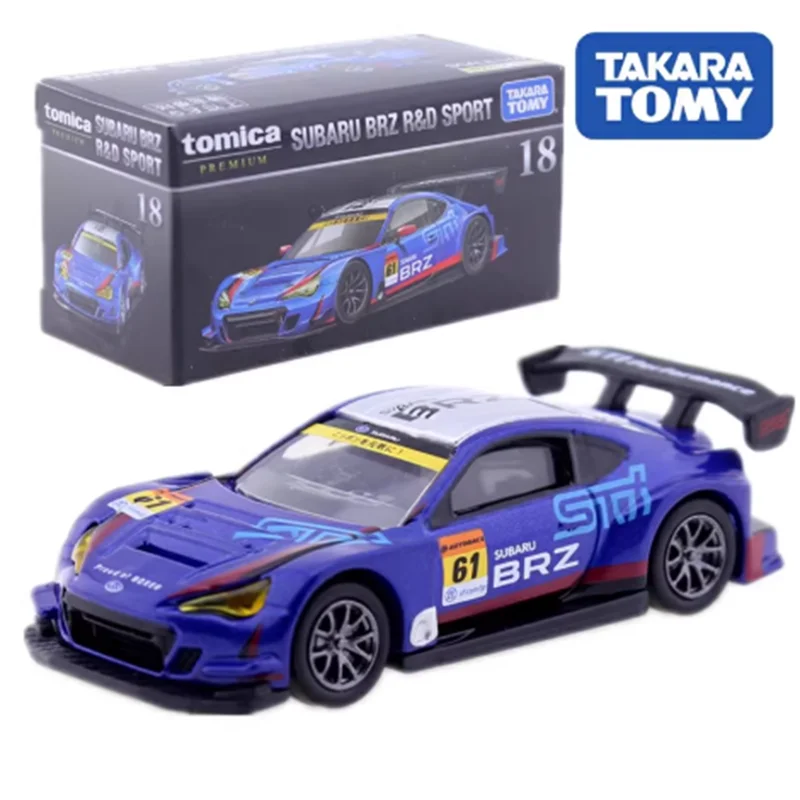

Tomica Premium 1/64 Scale TP18 BRZ Sports Alloy Simulation Car Model Static Collection Decorated Holiday Toys Souvenir Gift