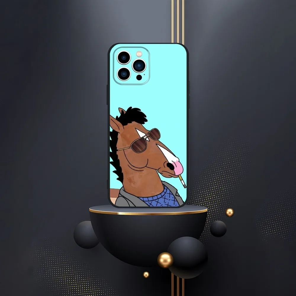 B-BoJ-Jack Horsemans  Phone Case For iPhone 16,15,14,13,12,Pro,Max,11,7,8,Plus,XR,XS Max Shockproof Silicone Soft Shell