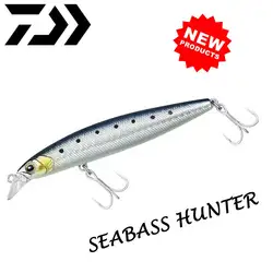 Original DAIWA Fishing Lure Seabass Hunter Minnows Fishing Lure 95mm-14.5g/120mm-19.5g Artificial Bait 10-30CM Depth