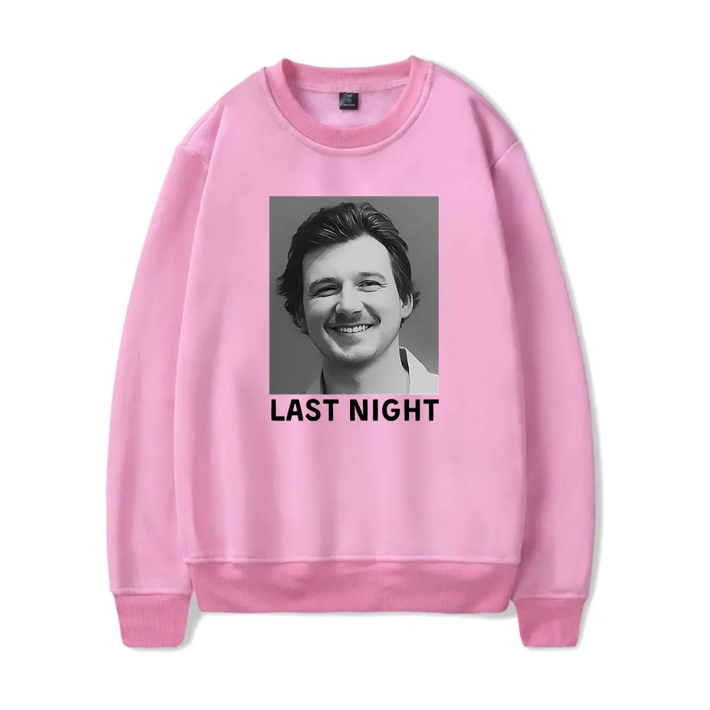 

Morgan Wallen Last Night merch Sweater crewneck Capless Sweater men/women Harajuku Pullover