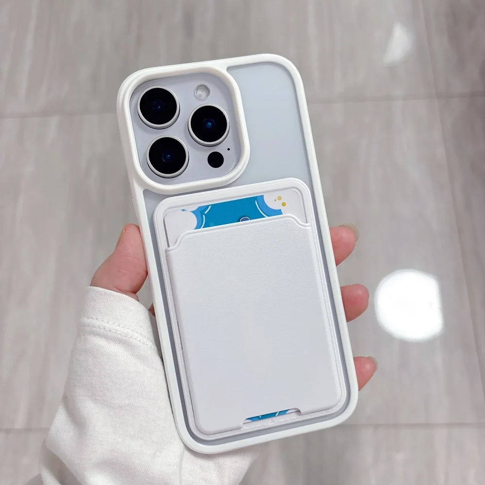 الفاخرة كاندي حافظة للبطاقات محفظة جراب هاتف آيفون 17 16 15 14 13 12 11 برو ماكس XS XR X 7 8 زائد للصدمات الوفير حالات غطاء #3