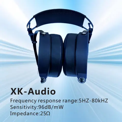 XK_Audio full-size tower-shaped magnet flat-panel headphonXK_Audioes