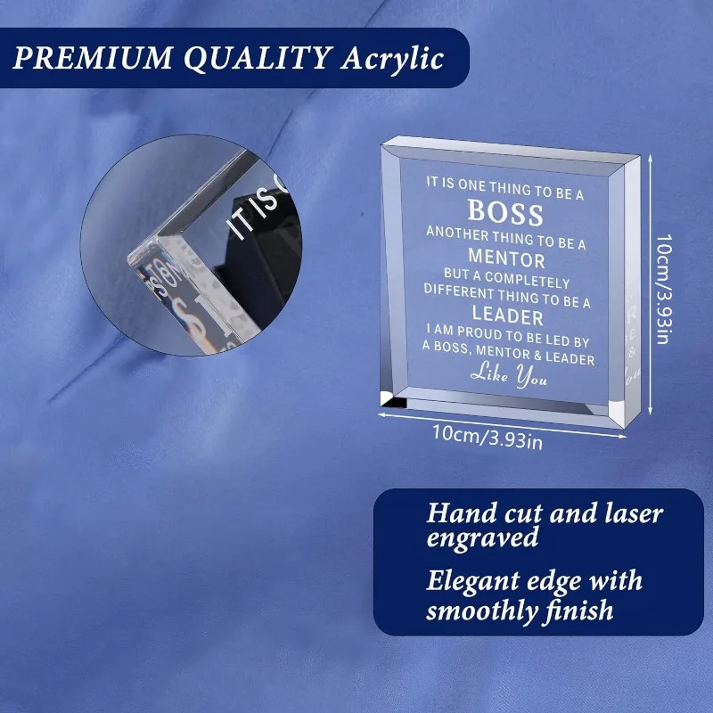 تذكار تقدير Boss - هدية شكرًا لك على القيادة مع أداة التصوير الفوتوغرافي