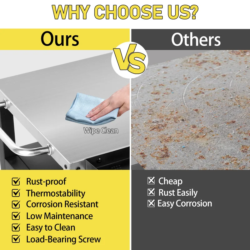 Уличная тележка для гриля с местом для хранения, передвижная тележка для барбекю, кухонный остров для барбекю, обеденная тележка для патио, стол для приготовления еды с Whe