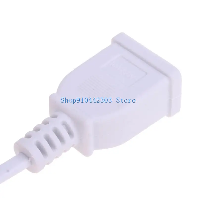 

L4MD 3Meter Fan Power Cord with build In Switches 10ft Power Supply Cable Supports Up To 750W for Various Electronic Devices