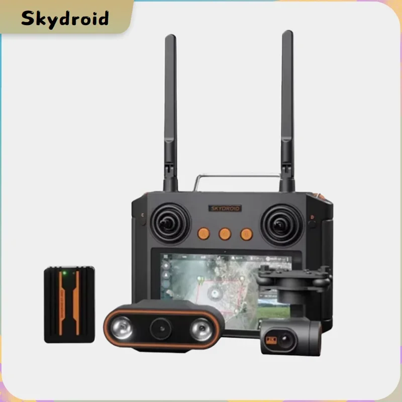 

Электрическая система управления Skydroid S1 PRO, передача видео 1080p, расширяемый пульт дистанционного управления для радиоуправляемых автомобилей, лодок и дронов