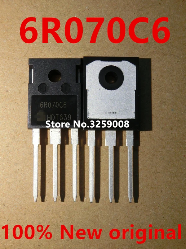 6R070C6 IPW60R070C6  6R045 IPW60R045CP  17N80C SPW17N80C3 100% new original 5pcs