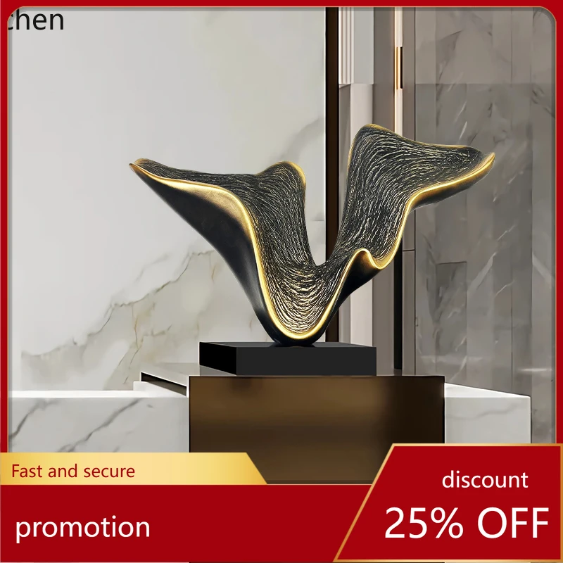 HT Dancing of Difference Simple Hotel Lobby Large Abstract Sculpture Art Aisle Corridor Living Room Floor Decorations