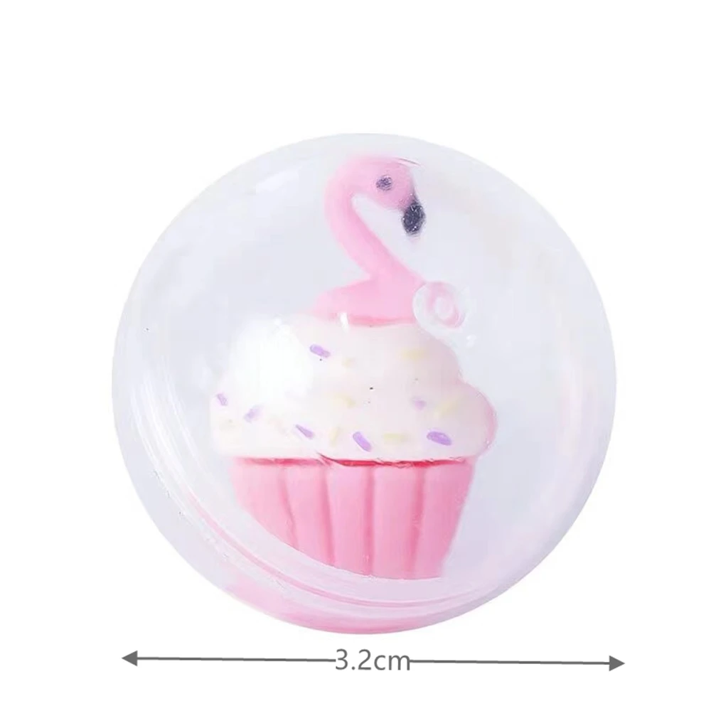 50/100Pcs 32mm Transparent Eggshell Small Animal Toys Children\'s Birthday Party Carnival Kindergarten Back to School Gift Pinata