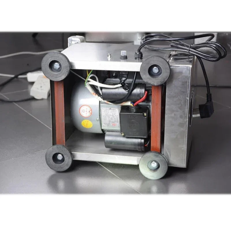 新型電動200型業務用精米機 ステンレス製石臼式米粉機 自動ビーター付き精米機