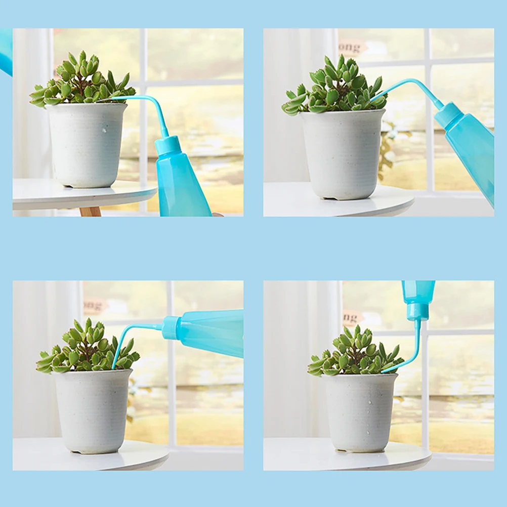 

3pcs Water Sprayer Bottle for Plants Succulent Drip Kettle Pink Garden Flower Spray Lightweight Comfortable Silicone Hose