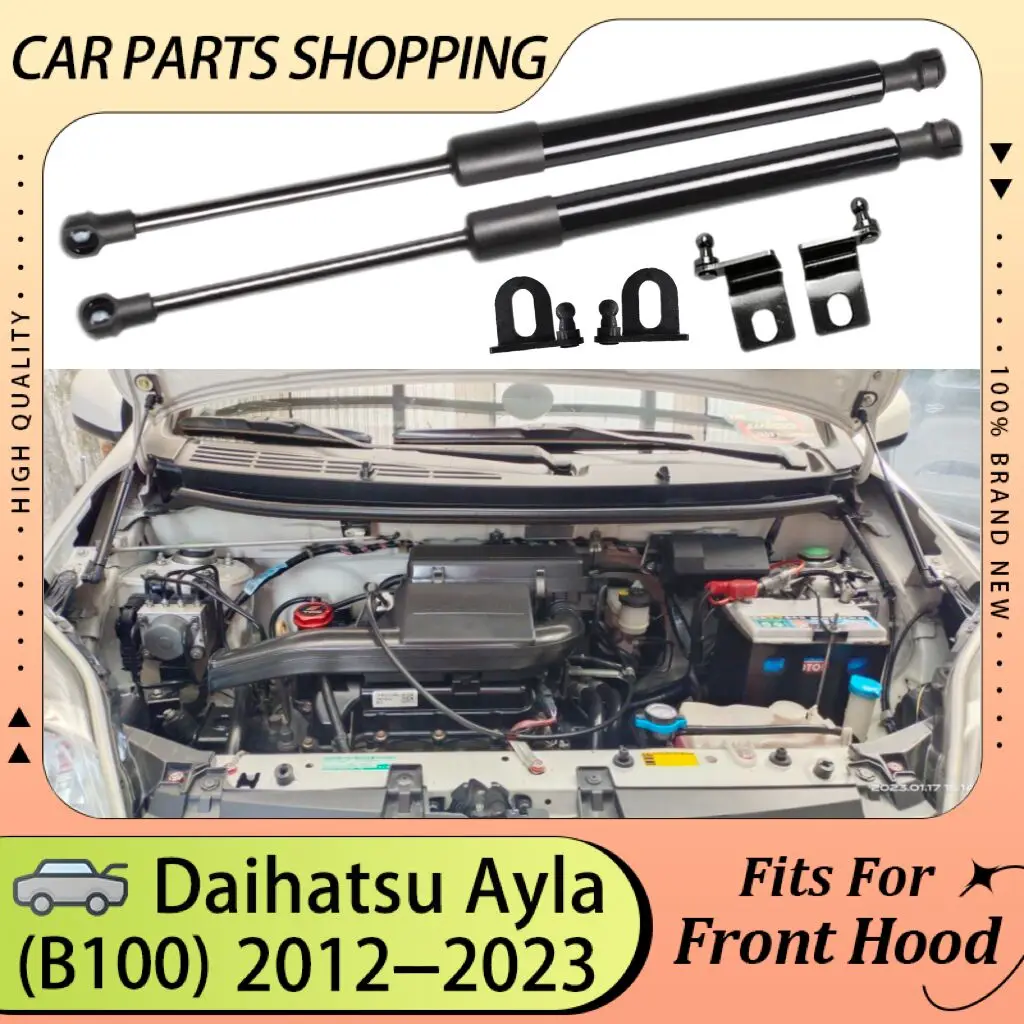 

Modify Bonnet Struts For Daihatsu Ayla 2012-2022 B100 Wigo Perodua Axia B200 Front Hood Lift Supports Shock Absorber Gas Spring