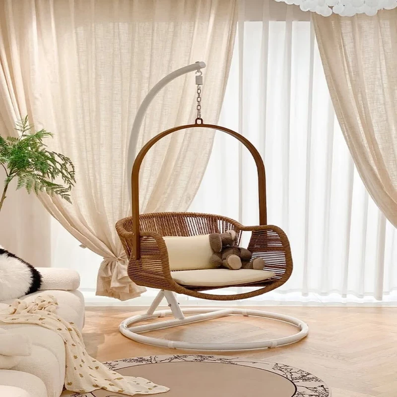 Balcony hanging basket household single leisure cradle chair Internet celebrity indoor swing rocking chair girl