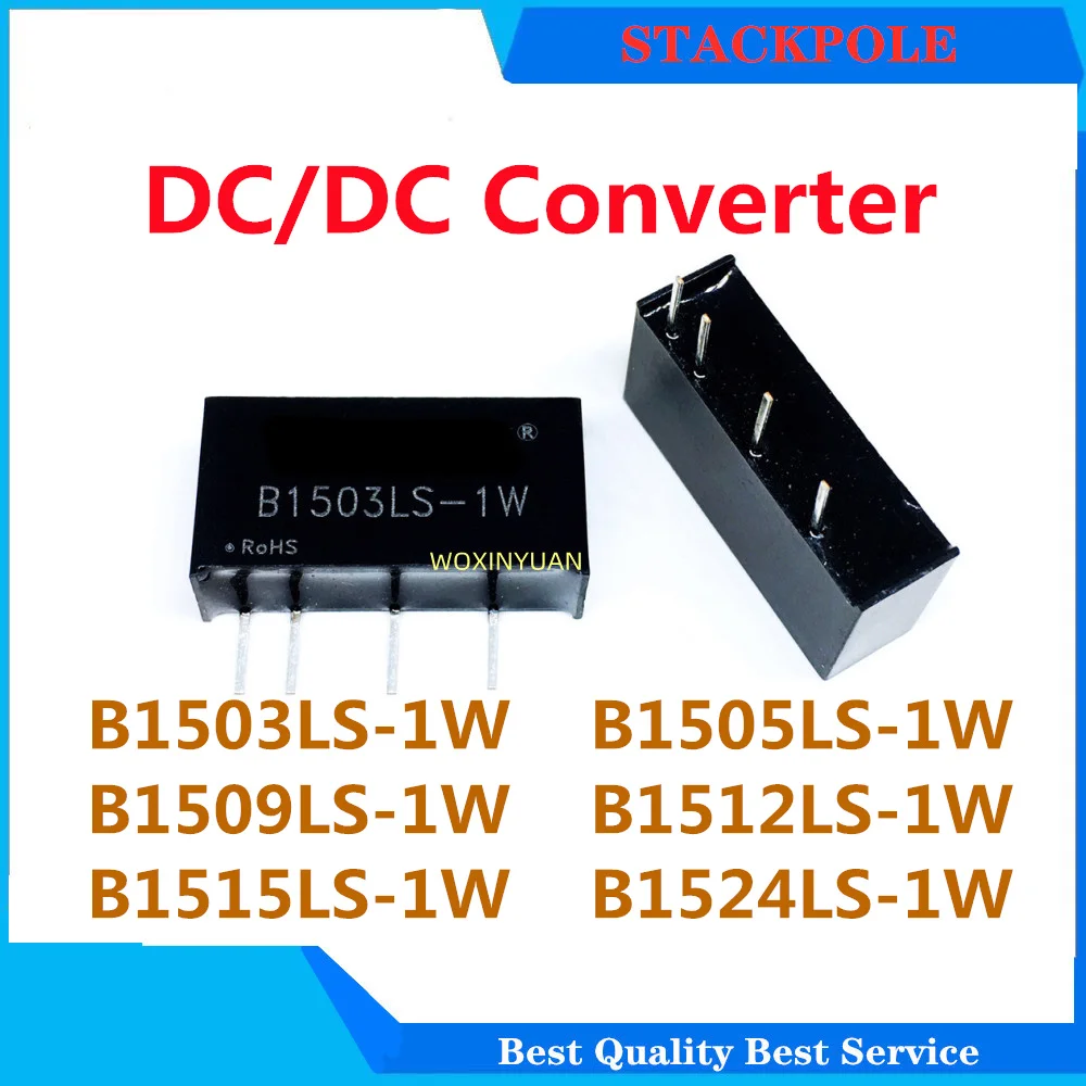 

(2pcs) B1503LS-1W B1505LS-1W B1509LS-1W [ SIP4 1W DC/DC ] B1503LS B1505 B1505LS B1509S-1W B1509LS SIP-4