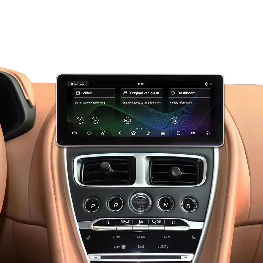 

12.3 Inch Android 14 Car Radio for Aston Martin DB11 2016-2020 GPS Navigation Auto Wireless Carplay Head Unit Multimedia Player