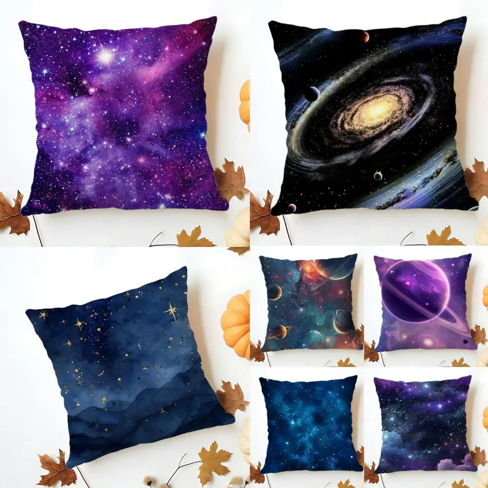 Vast Profound Brilliant Mysterious Dreamy Cushion Cover Sofa Home Decor Living Room Accessory Holiday House Cushion Shell