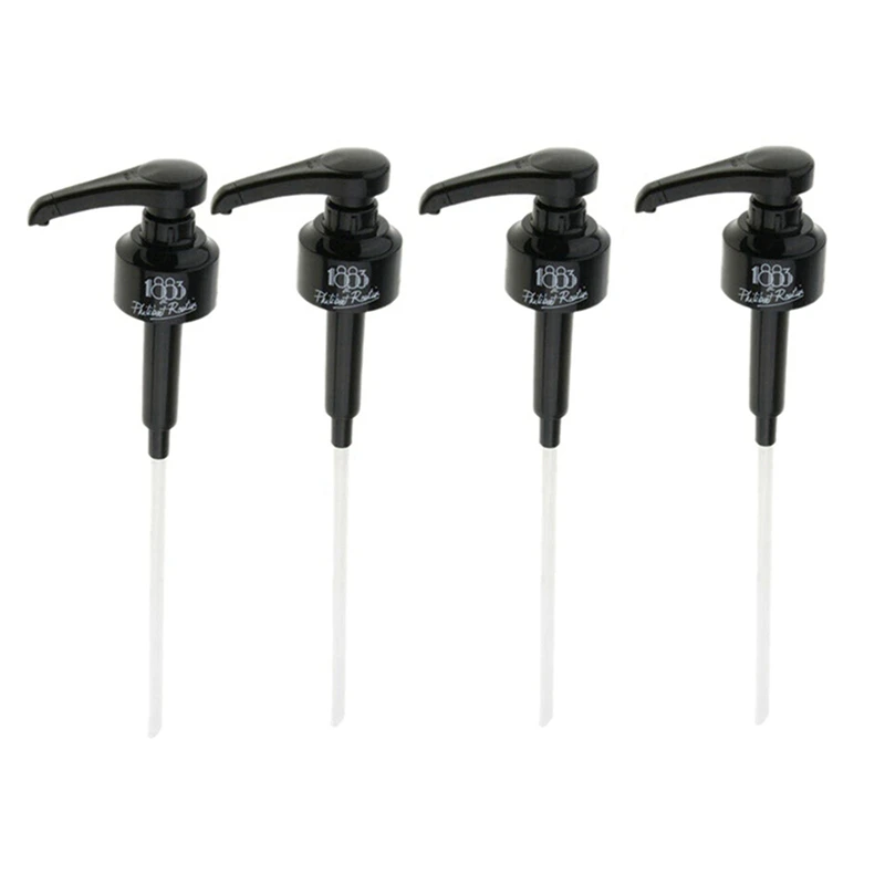 

12Pack Black 8Ml Syrup Pumps Dispenser Pump Great For Monin Coffee Syrups Snow Cones Flavorings & More