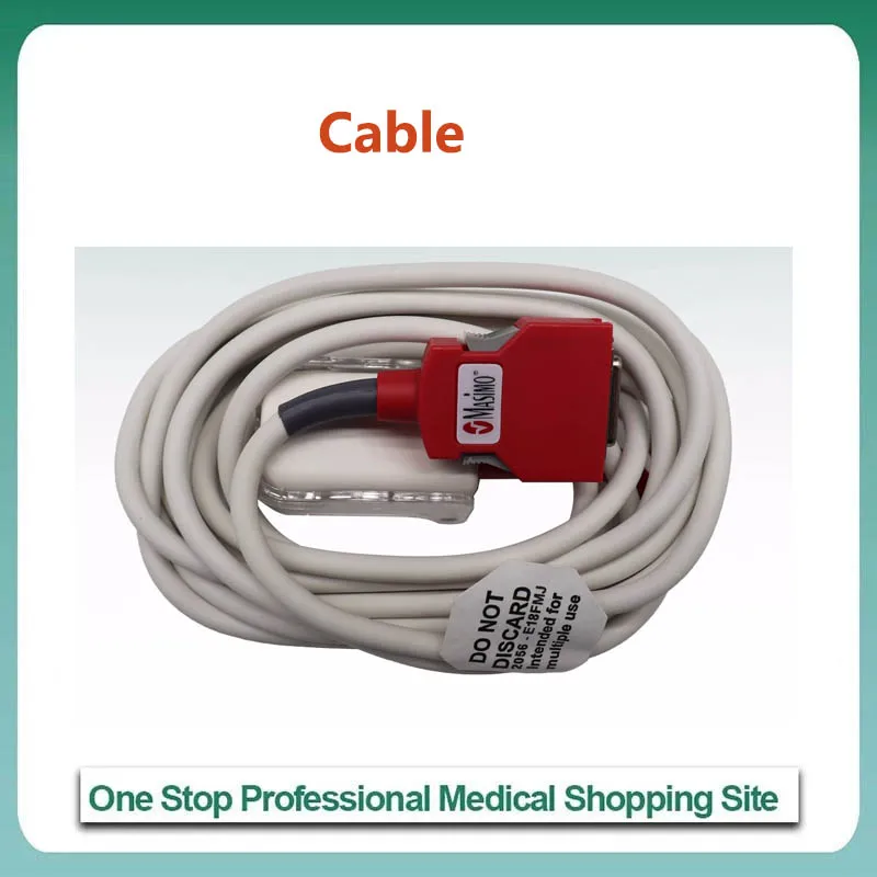 

Masimo LNCS patient cable 2056/RED LNC-10 SPO2 Extension cable