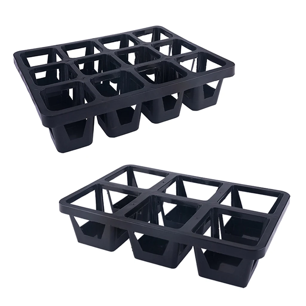 Practical Flower Pot Decor Pot Flower Nursery Tray for ,Balcony Gardens