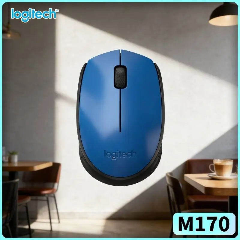 

Fast-Response Logitech M170 Wireless Optical Mouse 2.4GHz 10m Range 12-Month Battery for Home Office Daily Use