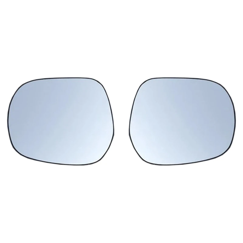 2X Rearview Mirror Glass Lens Wide Angle Mirror Replacement Lens For Toyota Land Cruiser Prado FJ150 2700 4000 LC150