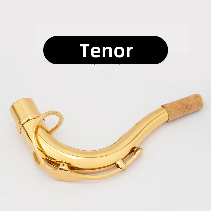 Es-Flat-Altsaxophon-Instrument, gebogener Hals, Mundstück, universell für Tenor-B-Flat-Saxophon – Detail 9