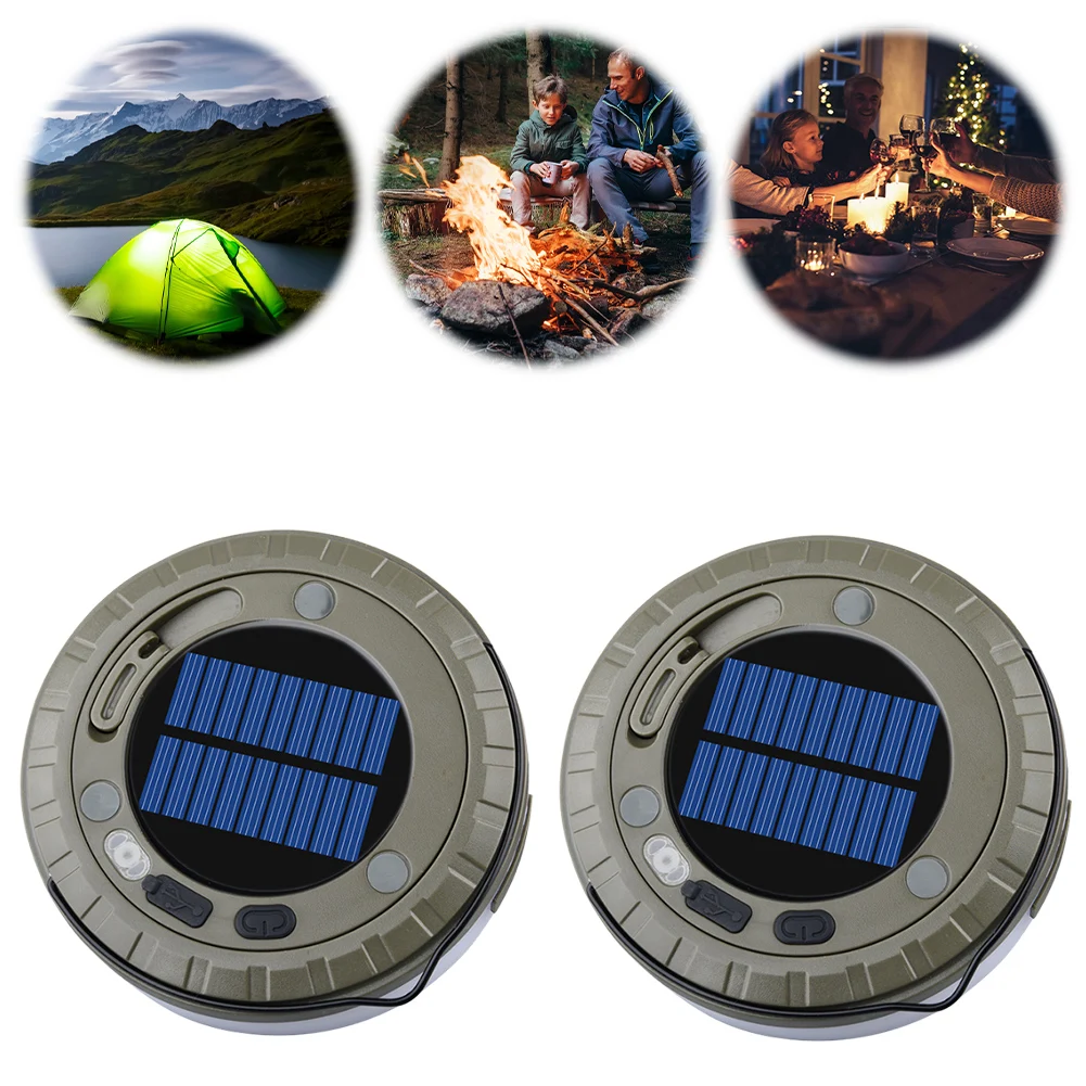 

Solar Powered Hanging Fairy Lights USB Charging Decorative LED Lights 2000mAh Outdoor Hanging Lights for Home Party Decor