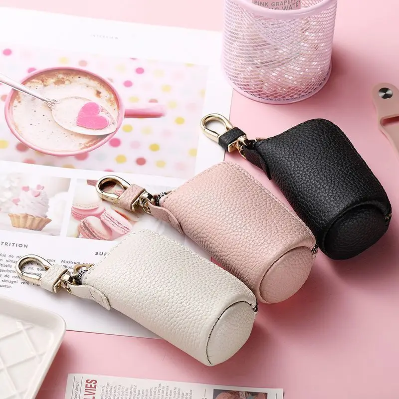 Multifunctional Mini Key Bag Men Women Keychain Fashion Simple Home Zipper Car Key Case Large-Capacity Travel Storage Organizer