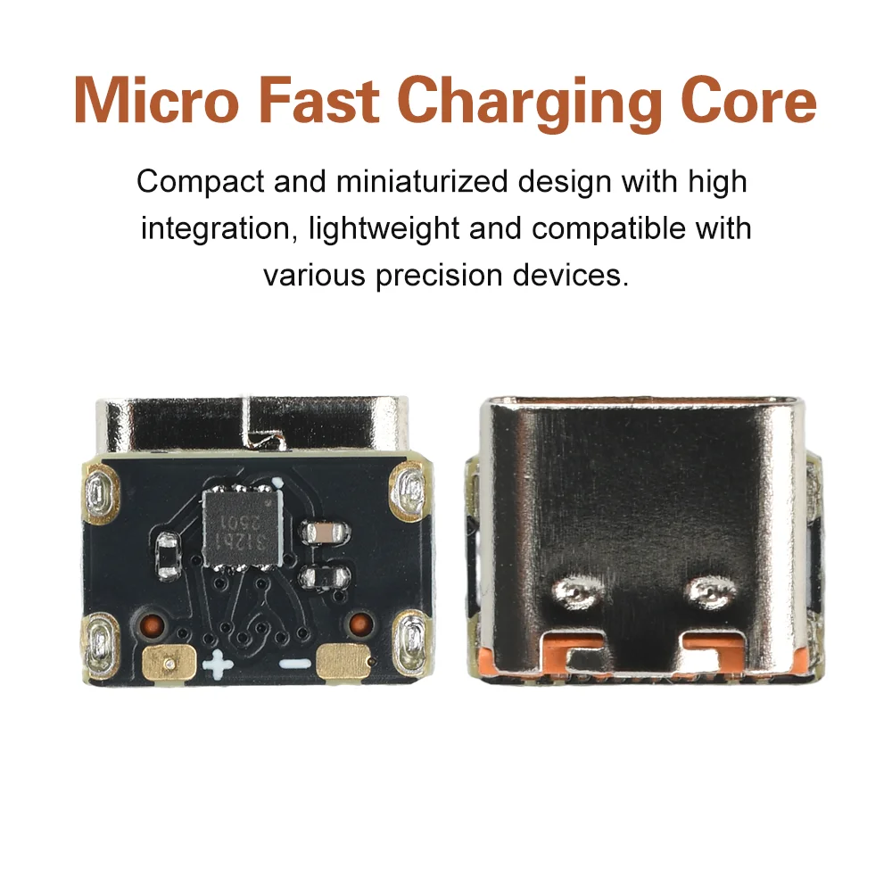DC 9V/12V/15V/20V Mini Deceiver Fast Charging Module Fixed Voltage Output Voltage Trigger PD to DC Fast Charging Module Type-C