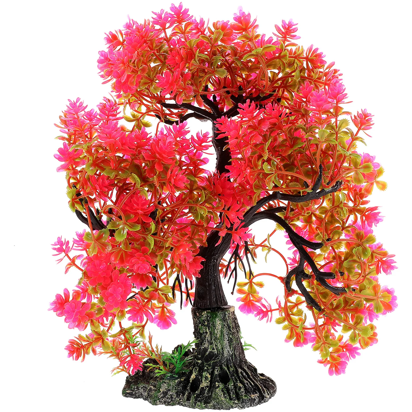 

Aquarium Resin Tree Fish Tank Decoration Artificial Simulation Tree Decor Fish Tank Ornament Landscaping Desktop Decoration
