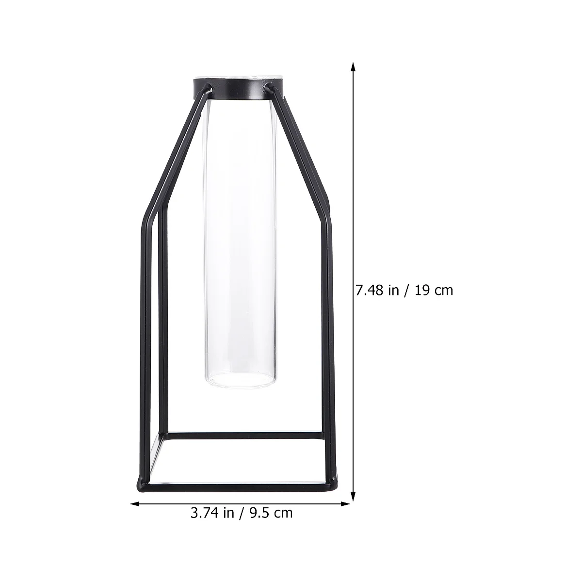 

Hydroponics Planter Propagation Vases for Plants Green Container Glass Test Tube Single with Tubes Flowers