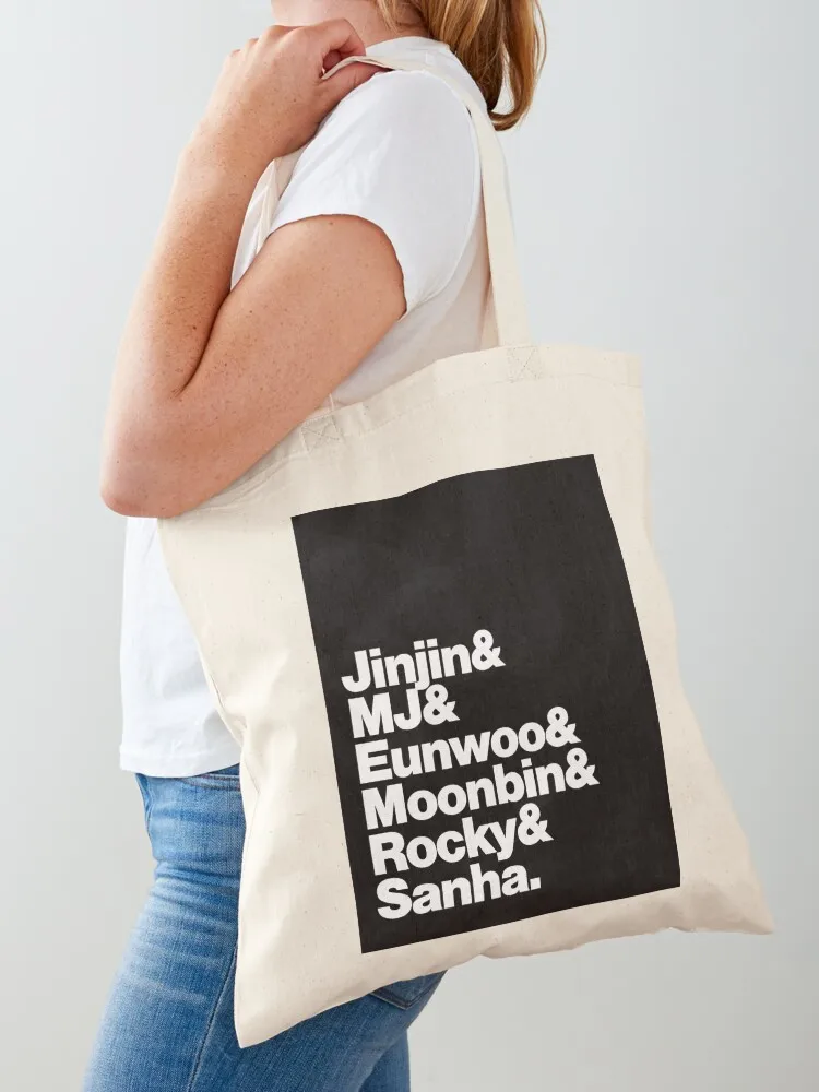Astro & members names Tote Bag tote bags cloth bags cloth bag woman handbag Cloth bags