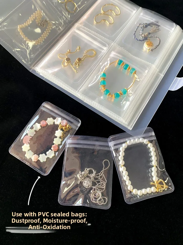 

Transparent Sed Jewelry Storage Album Earring Dustproof Anti-oxidation Special Treasure Faion Jewelry Accories