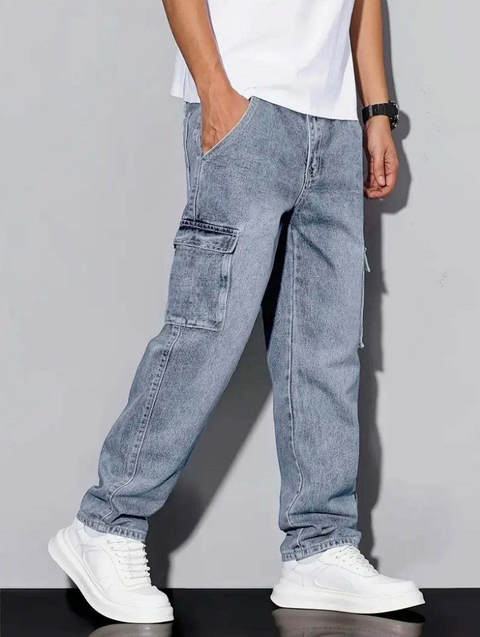 Thumbnail 4 - #8 Latest Wide Leg Denim Jeans Offers