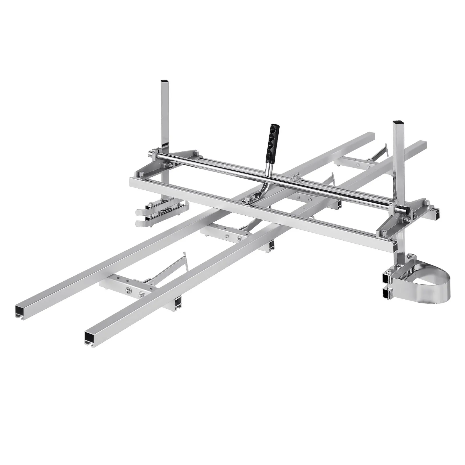 

Chainsaw Mill And Rail Mill Guide System, Portable Sawmill 14'-36' Guide Bar, 9ft Aluminum Saw Milling Rail Guide With Chainsaw