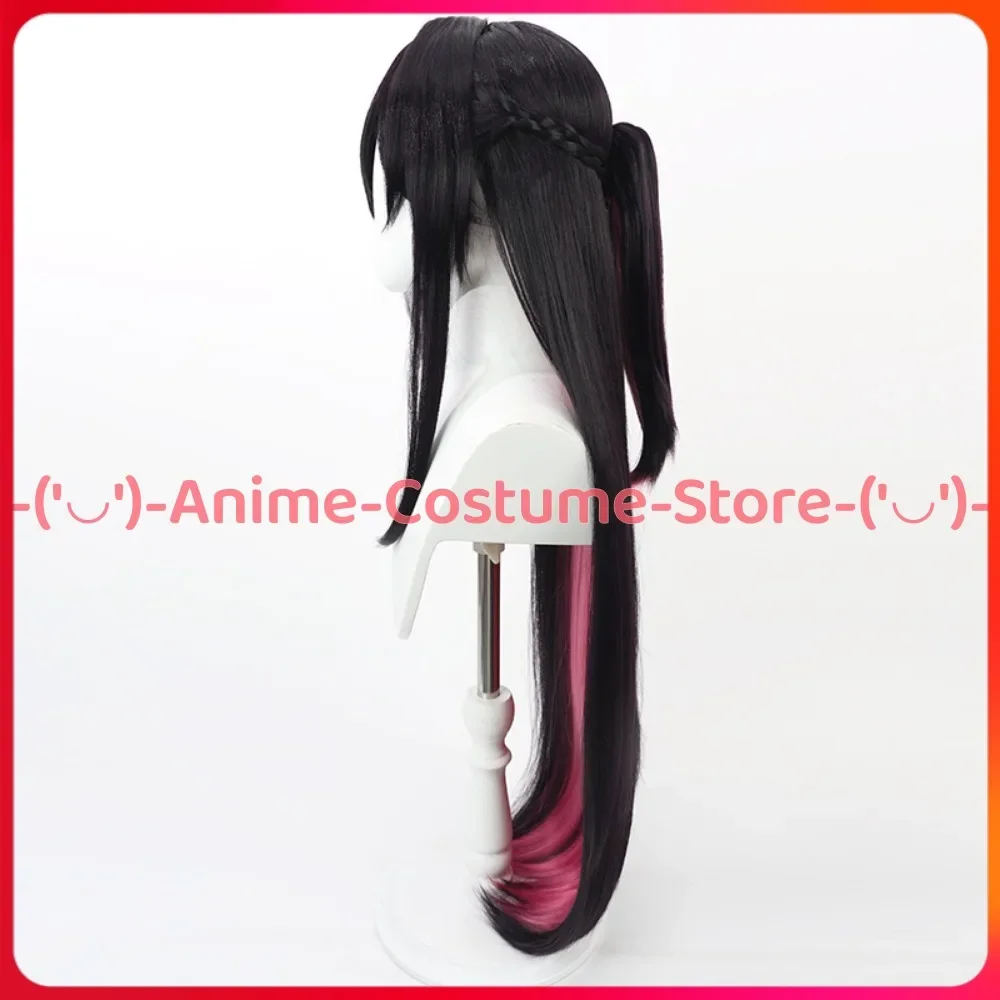 VTuber AZKi Cosplay Wig Ponytail Anime Game Character Halloween Carnival Party Costume Wigs Heat Resistant Synthetic Hair