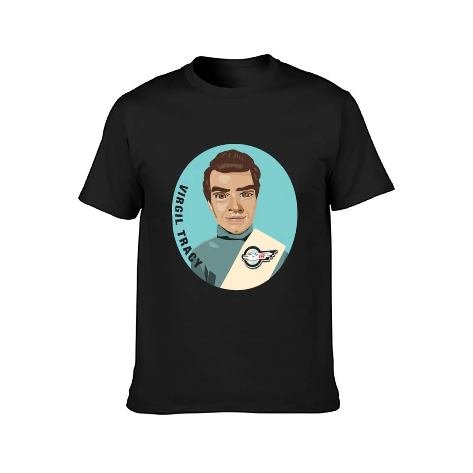 Virgil - from the Thunderbirds Classic Series T-Shirt Short sleeve tee graphics customizeds t shirts men