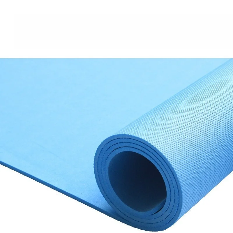 EVA Yoga Mat-Hot-Selling Cross-Border Fitness Outdoor Use Anti-Slip Durable 3mm Thick 173cm Length Solid Color