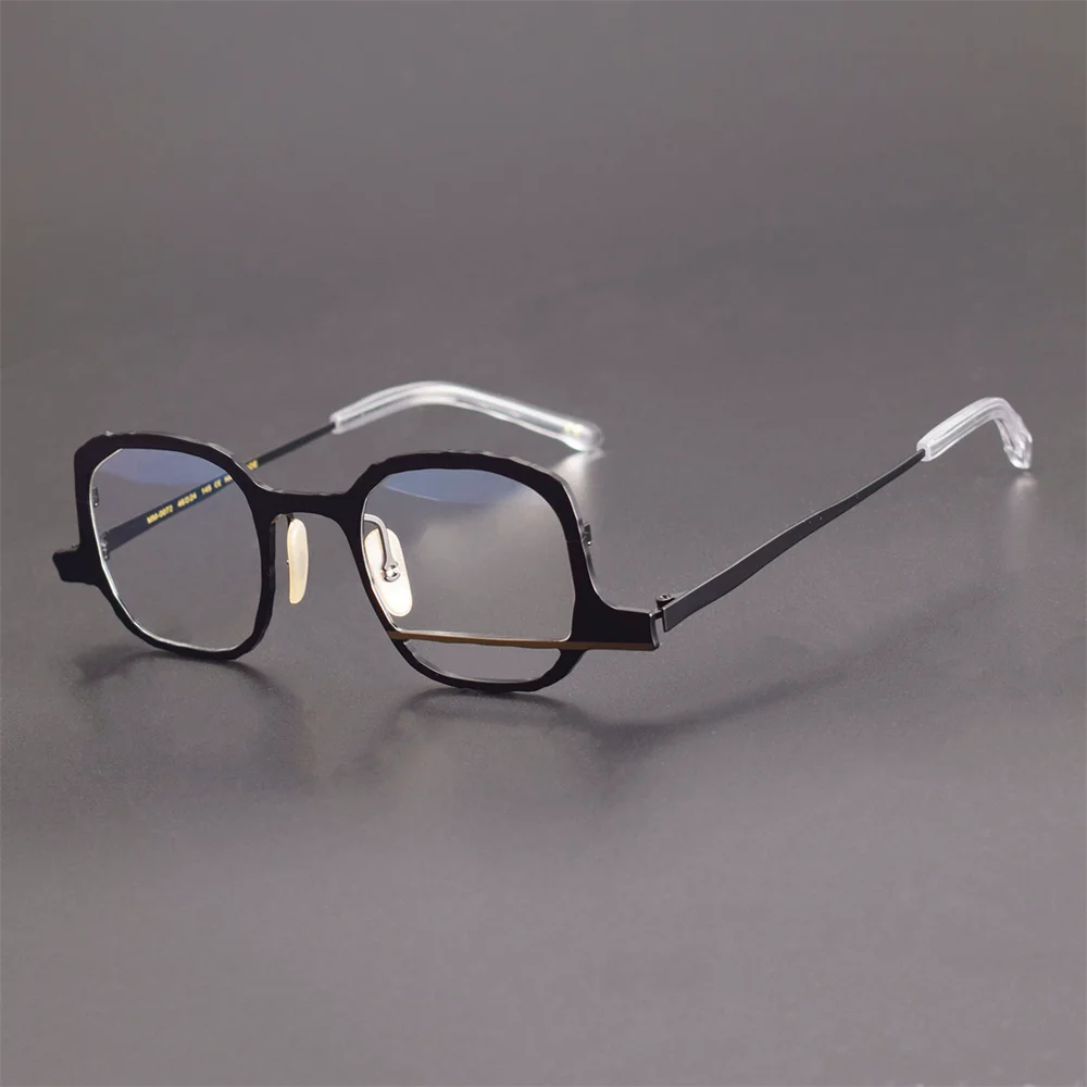 2024 New in Women's Fashion Round Business Optical Glasses Frame High Quality Men's Reading Computer Prescription Luxury Glasses