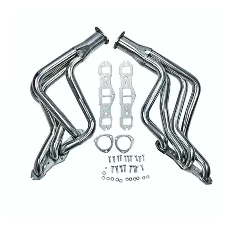 

SXLL Exhaust Manifold and Washer Kit Stock Tube Stainless Steel Exhaust Header for 1965 1974350 400 455 V8