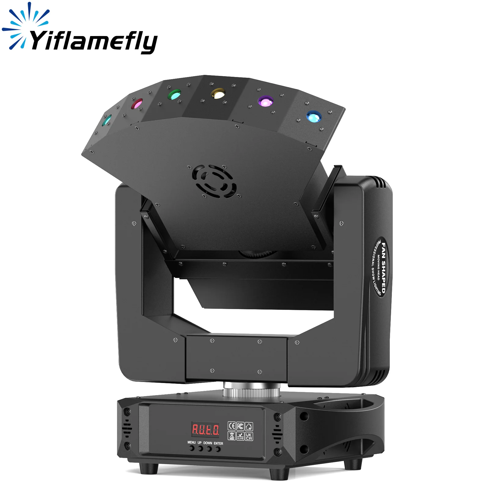 

Yiflamefly 60 Вт RGB лазерный движущийся головной светильник оси XYZ вращающийся луч сценический свет для DJ дискотека свадьба бар Рождество Хэллоуин