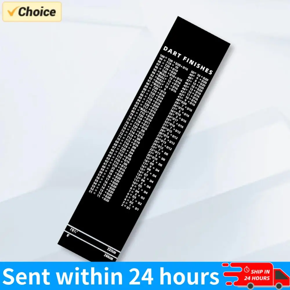 

Нескользящий профессиональный коврик для дартса с линиями для метания, усиленный, для защиты пола и защиты от повреждений при игре в дартс.