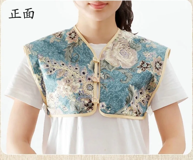 Ai velvet shoulder and cervical spine non-electric heating men's and women's waistcoat warm vest moxibustion shoulder
