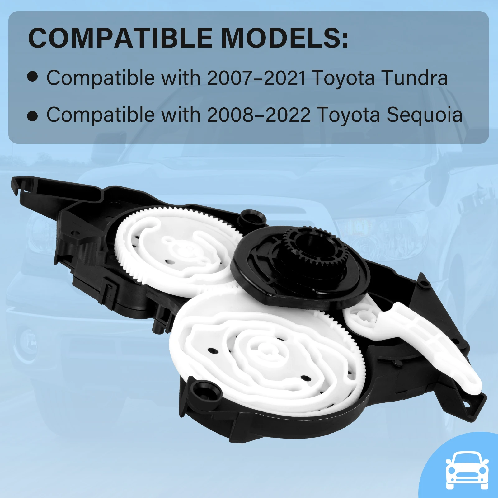 HVAC Heater Blend Door Actuator Motor For Toyota Tundra 2007-2021 Sequoia 2008-2022 87106-0C140 871060C140 Car Accessories