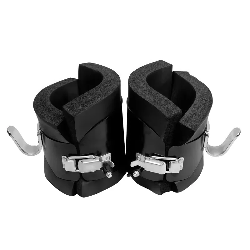 Solid steel frame fitness strength training gravity inverted shoes, used for inverted foot covers