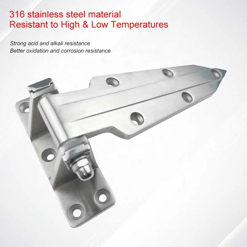 冷蔵室用頑丈防錆SUS316ステンレス鋼1460冷蔵室ドアヒンジ（ヘビーデューティー用）